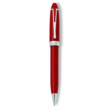 Penna Aurora Ipsilon Sfera De Luxe Rossa Finiture Cromate B32-crp