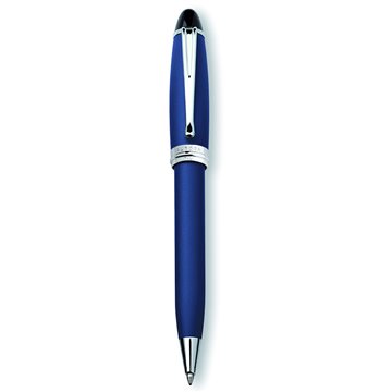 Penna Aurora Ipsilon Sfera Blu Finiture Cromate B30-bp