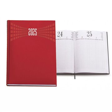 Agenda Ristorante 2025 Matra Cm 21x30 Rosso 0359