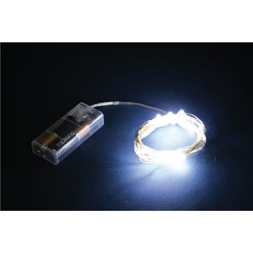 Luci  40microled Bianco 4mt Batteria 258101041e