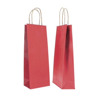 Shopper Porta Bottiglia Barbera Bordeaux 14x9x38 072222