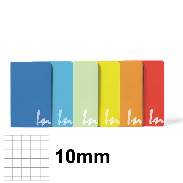 Maxi Quaderno A4 In Color 10mm 80 Gr. 20+1ff 6 Colori Pantone 79348 Maxi Quaderno A4 In Color 10mm 80 Gr. 20+1ff 6 Colori Pantone 79348