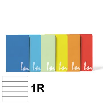 Maxi Quaderno A4 In Color 1r  80 Gr. 20+1ff 6 Colori Pantone 79347