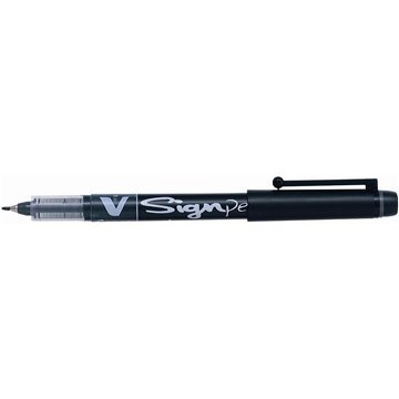 Pennarelli Pilot V Sign Pen Neri Sw-vsp