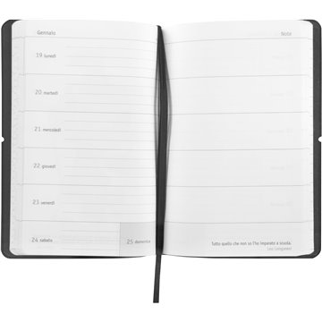 Agenda 13m 2025/2026 Week Medium Comix U Younivercity All Black 73737bk