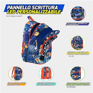 Zaino Organizzato Comix Ultra Bright Jam Boy 73041bo Collezione 2025/26