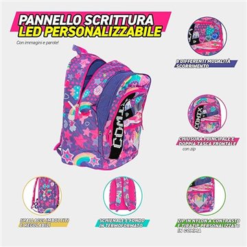 Zaino Organizzato Comix Ultra Bright Haruyuku Girl 73041gi Collezione 2025/2026