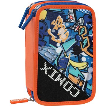 Astuccio Corredato 3 Zip Comix Ultra Bright Jam Boy 73042bo Collezione 2025/2026