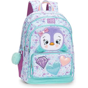Zaino Scuola Organizzato Pinguino Mofumofu 73297pi Collezione 2025/26