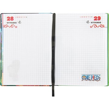 Diario 12mm One Piace Standard Verde 73257ve Collezione 2025/2026