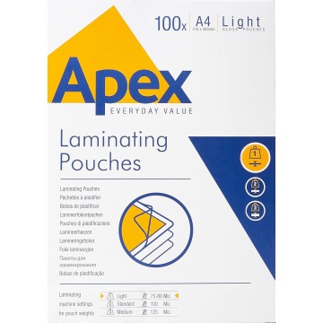 Pouches Apex A4 80my