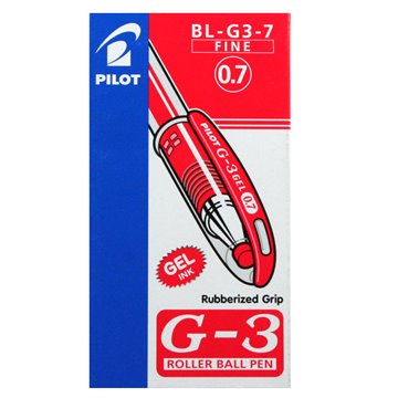 Penne Pilot G3 0,7 Rosso Bl-g3-7