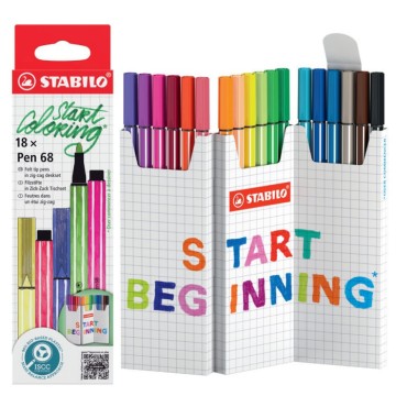 Stabilo Pen 68 Astuccio Zig...