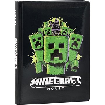 Diario 12mm Std Nero Minecraft Movie 73253ne