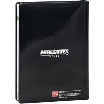 Diario 12mm Std Nero Minecraft Movie 73253ne