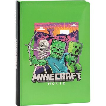 Diario 12mm Std Verde Minecraft Movie 73253ve