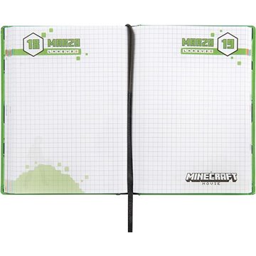 Diario 12mm Std Verde Minecraft Movie 73253ve