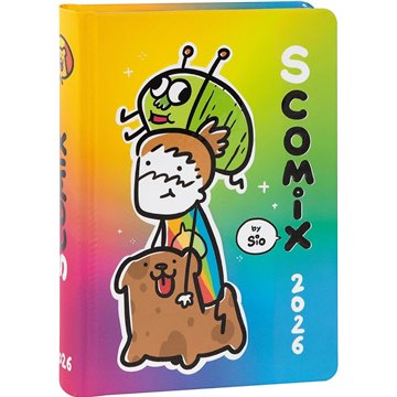 Scottecs By Sio Agenda 2025-2026 16m Medium Scomix Disegno 73505di