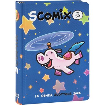 Scottecs By Sio Agenda 2025-2026 16m Medium Scomix Unicottero 73505un