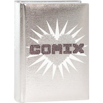 Agenda 16 Mesi Mini D Special Comix 73708d Argento Con Strass