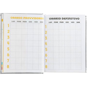 Agenda 16 Mesi Mini D Special Comix 73708d Argento Con Strass