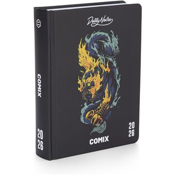 Agenda 16m 2025-2026 Medium Comix Limited Ed. Dolly Noire Akuma 73564ak