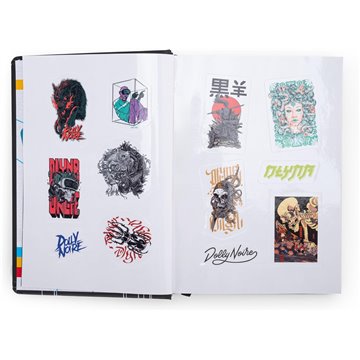 Agenda 16m 2025-2026 Medium Comix Limited Ed. Dolly Noire Akuma 73564ak