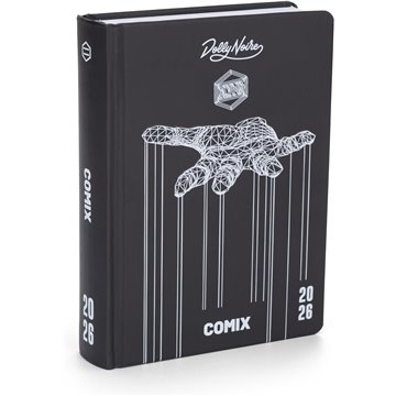 Agenda 16m 2025-2026 Medium Comix Limited Ed. Dolly Noire Control 73564cn