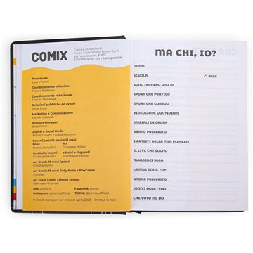 Agenda 16m 2025-2026 Medium Comix Limited Ed. Dolly Noire Control 73564cn