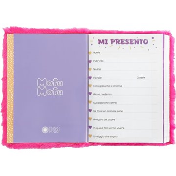 Diario 12mm 2025-2026 Standard Unicorno Plush Mofumofu 73654un
