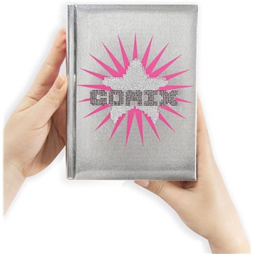 Agenda 16 Mesi 2025-2026 Standard B Special Comix 73709b Stella Argento Con Strass