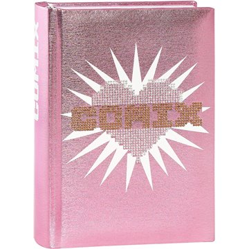 Agenda 16 Mesi 2025-2026 Standard C Special Comix 73709c Cuore Rosa Con Strass