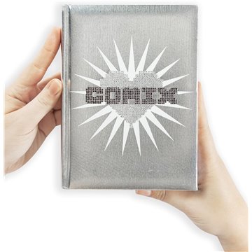 Agenda 16 Mesi 2025-2026 Standard D Special Comix 73709d Cuore Argento Con Strass