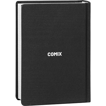 Agenda Comix 16m 2025-2026 Standard A 74087a Nero Scritta Bianca