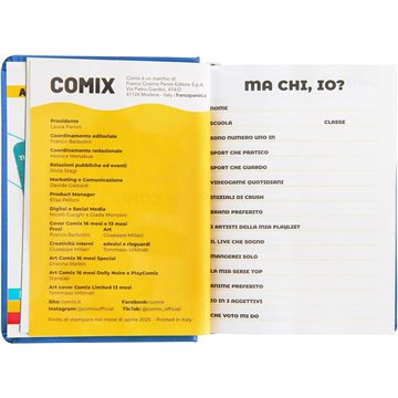 Agenda Comix 2025-2026 16m Standard E 74087e Avio