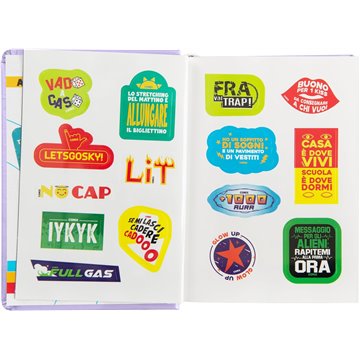 Agenda Comix 2025-2026 16m Standard F 74087f Lilla