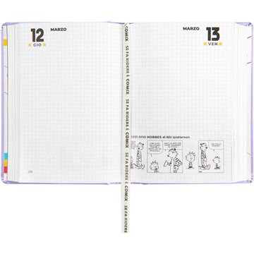 Agenda Comix 2025-2026 16m Standard F 74087f Lilla