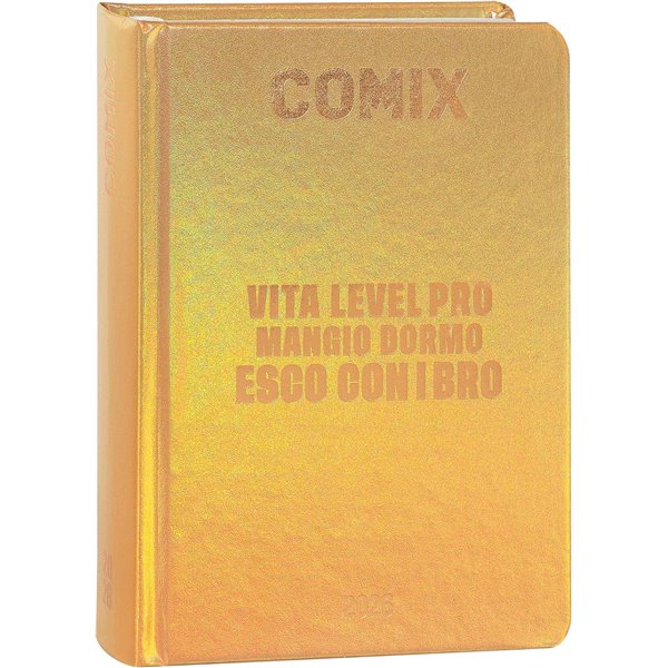 Agenda Comix 2025-2026 16m Mini H 74088h Oro Scritta Arancio Agenda Comix 2025-2026 16m Mini H 74088h Oro Scritta Arancio