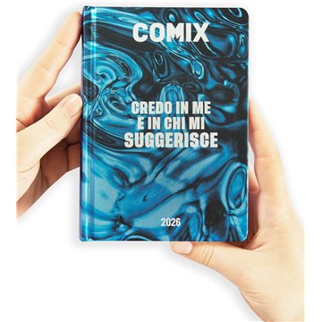 Agenda Comix 2025-2026 16m Mini L 74088l Metal