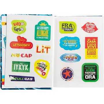 Agenda Comix 2025-2026 16m Mini L 74088l Metal