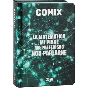 Agenda Comix 2025-2026 16m Mini J 74088k Verde