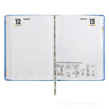 Diario 13m 2025-2026 Standard Comix Wave Beep Boy 74139bb Electric Blue