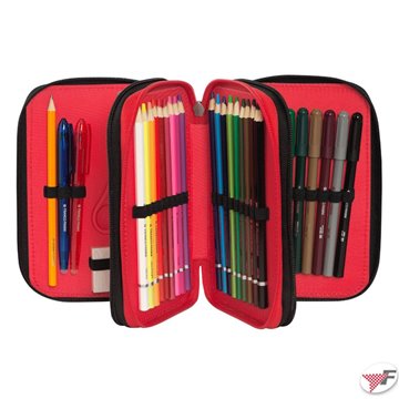 Astuccio Corredato 3 Zip Comix Wave  Paint Ball 74156pb