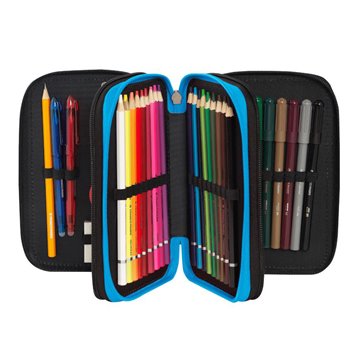 Astuccio Corredato 3 Zip Comix Wave Street Words 74156sw