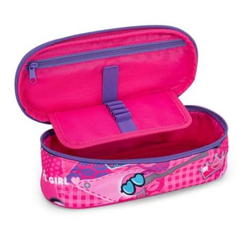 Astuccio Ovale Organizzato Comix Wave Pins Girl 74157pg