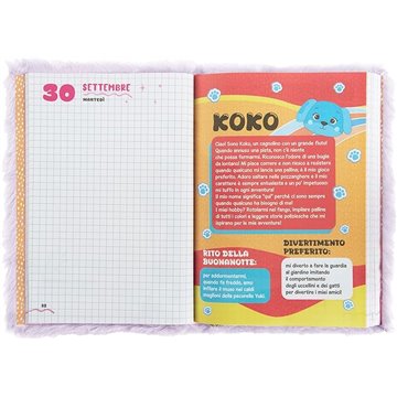 Diario 12mm Std Pinguino Plush Mofumofu 73654pi