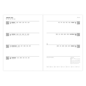 Agenda 2026 Letts Fy Memo A6 Settimanale Assortita L080998