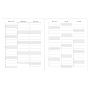 Agenda 2026 Letts Fy Milano A5 Verticale Settimanale Assortito L081751
