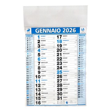 Calendario Olandese 2026...