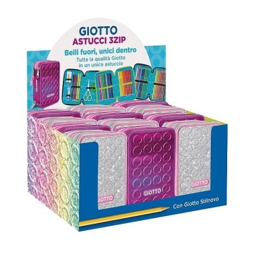 Astuccio 3 Zip Giotto Smart...